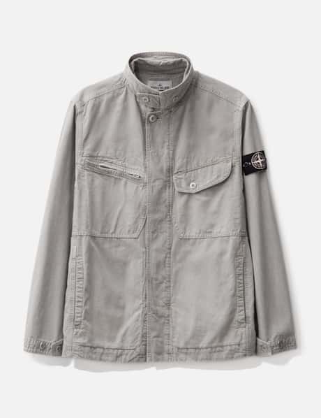 Stone Island Panama Tinto Terra Shirt Jacket HBX - Main Image