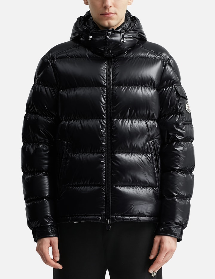 Moncler Maya Hooded Short Down Jacket Placeholder Image
