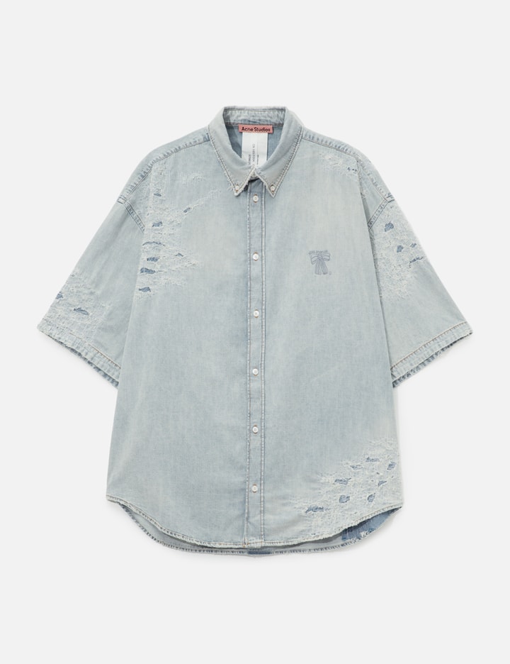Acne Studios Mended Denim Shirt