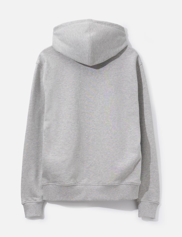 Ami Zipped Cotton Hoodie With Ami De Coeur
