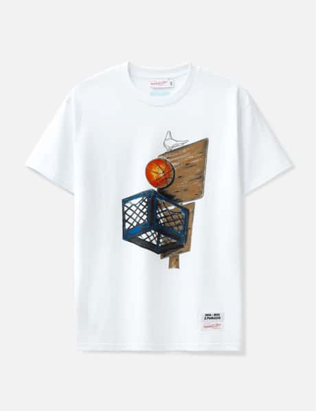 3.Paradis 3.PARADIS, MITCHELL & NESS AND THE NBA : GRAPHIC CRATE T-SHIRT