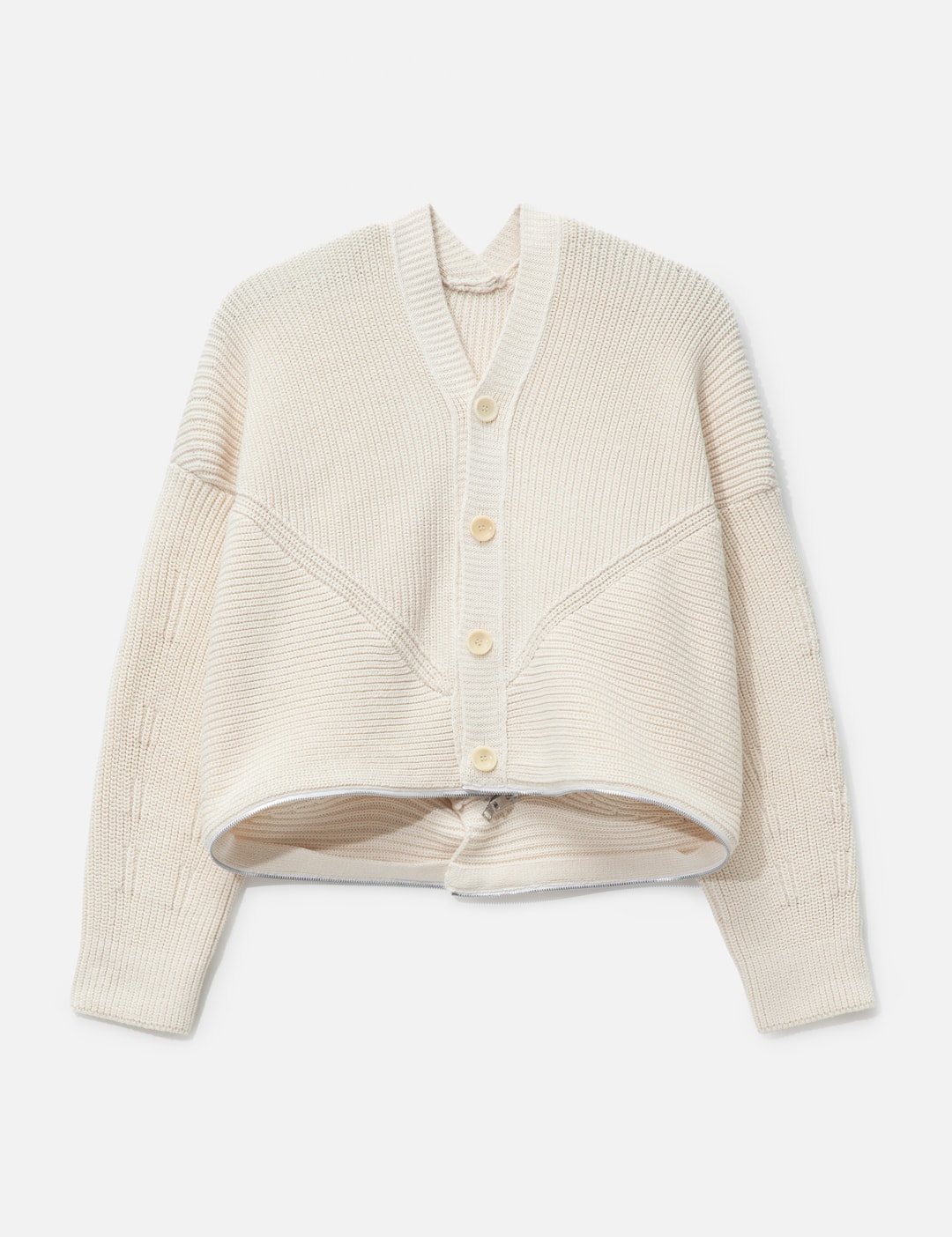 Double-End Fluffed Cotton Cardigan view 15
