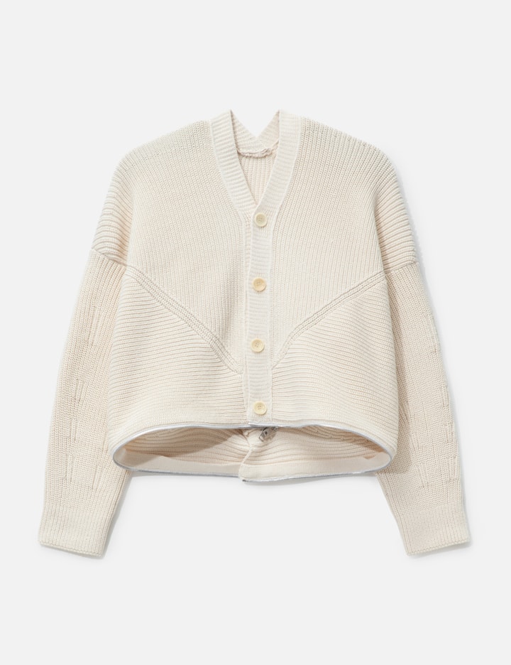 Beautiful People Double-End Fluffed Cotton Cardigan