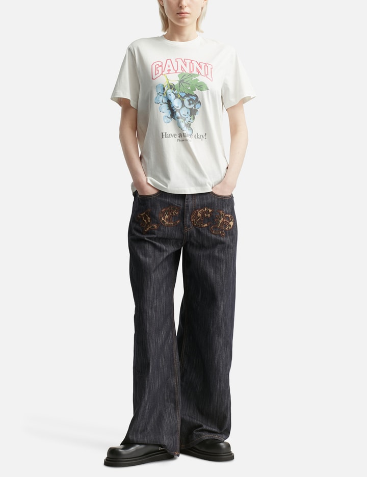 Grapes Print T-shirt Placeholder Image