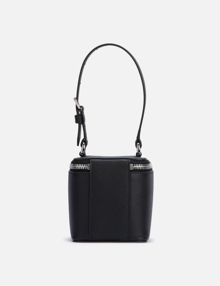 Maison Margiela Micro Cube Hand Bag In Black