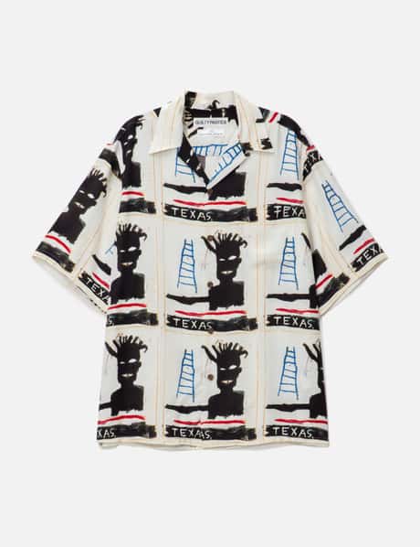 Wacko Maria WACKO MARIA x Jean-Michel Basquiat Hawaiian Type-3 Short Sleeve Shirt