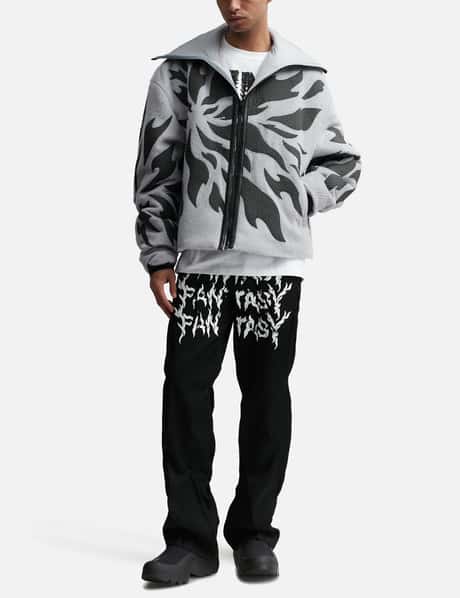 FRAGMENT FLEECE ZIP-UP HOODIE view 16