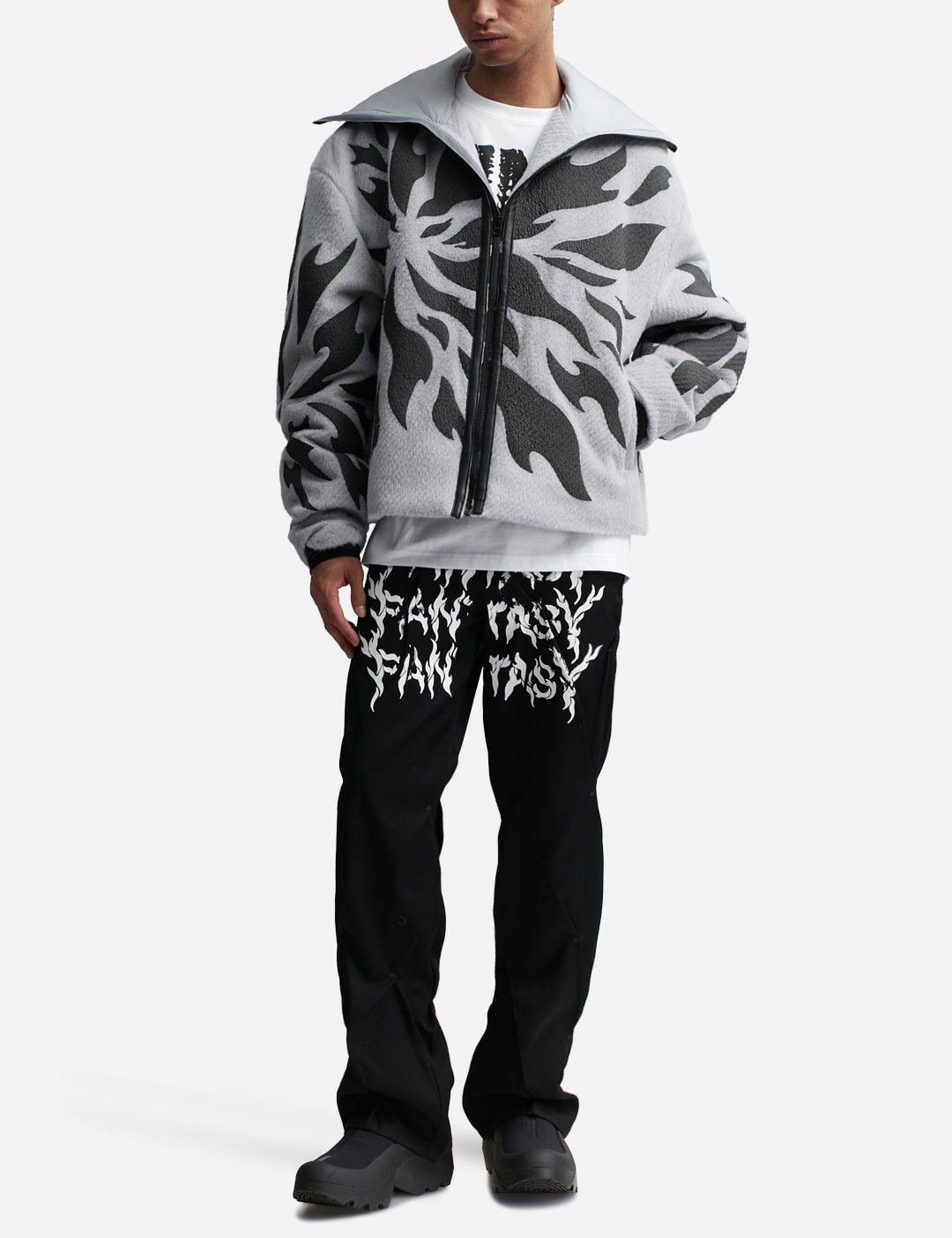 FRAGMENT FLEECE ZIP-UP HOODIE view 17