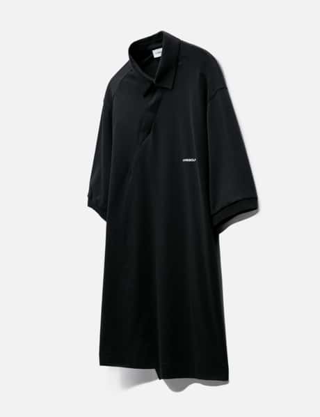 X POST ARCHIVE FACTION (PAF) Diagonal Polo T-Shirt view 14