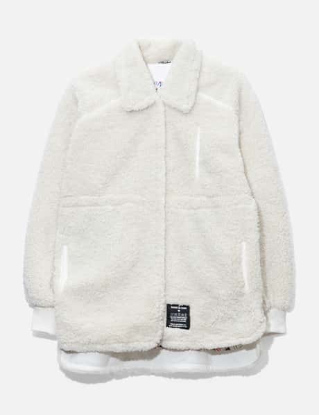 House of fluff Recycled Shearling Shacket