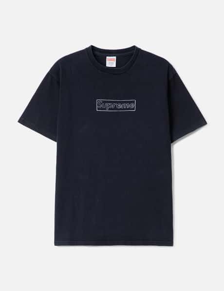 Supreme Kaws Chalk Box Logo T-Shirt