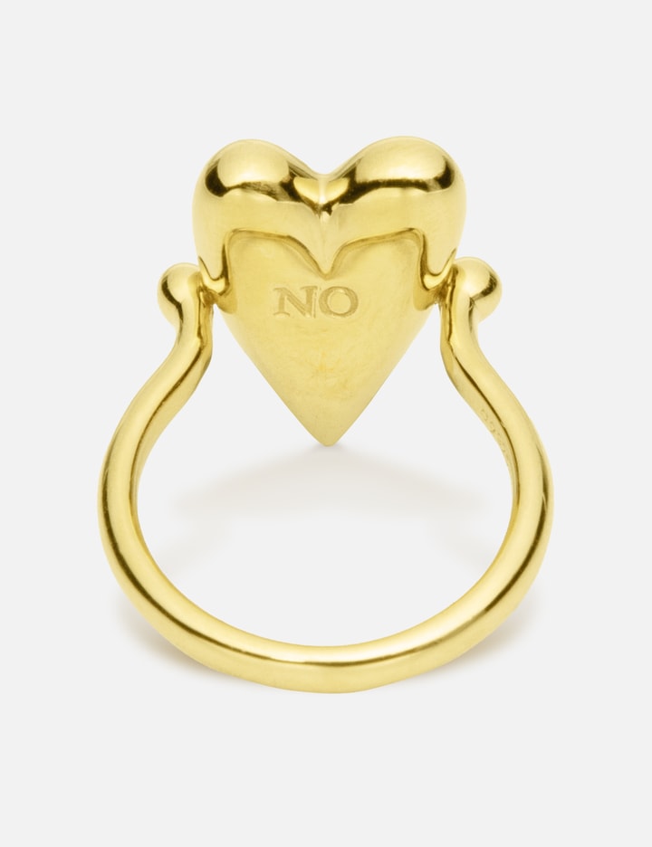 Heart Of Avgvst Flip Ring Yellow Gold Plated Placeholder Image