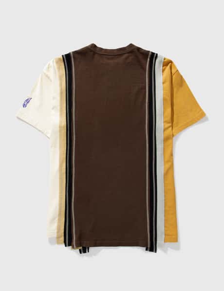 Needles - Needles x Hidden NY 7 Cuts Brown Wide T-shirt | HBX 