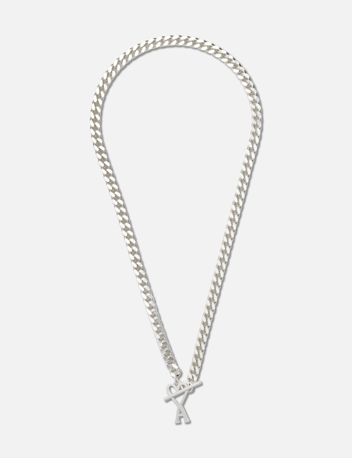 Off-White Men's Arrow Chain Necklace in Silver