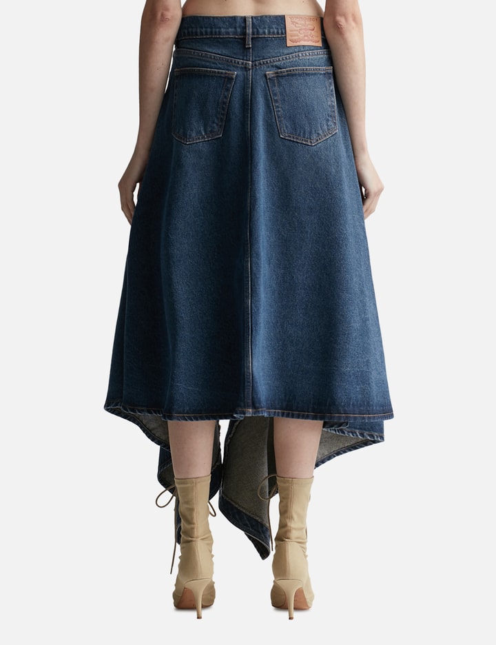 EVERGREEN CUT OUT DENIM SKIRT Placeholder Image