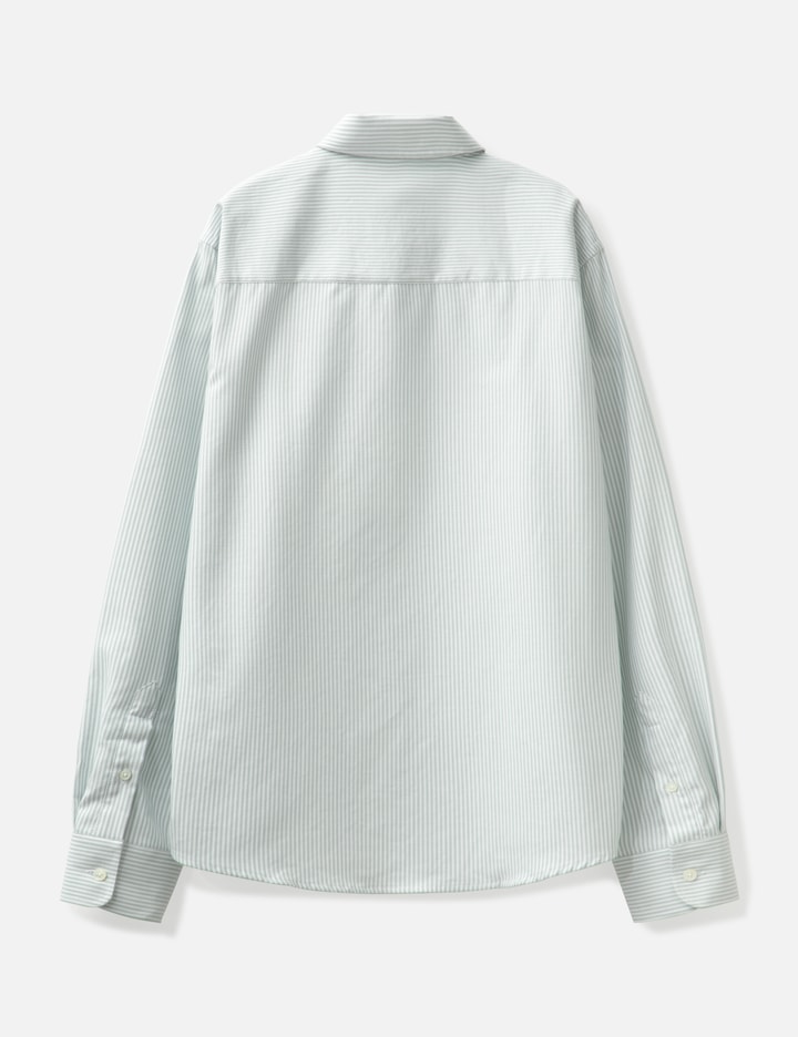 Ami Alexandre Mattiussi Button-down Ami De Coeur Shirt In White