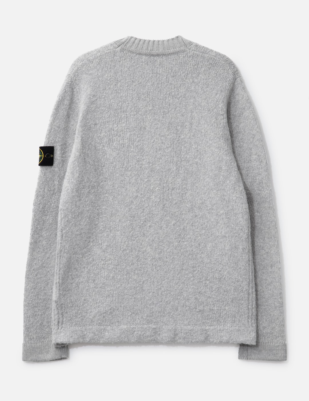 Fancy Yarn Crewneck Jumper With Brushed Texture view 10