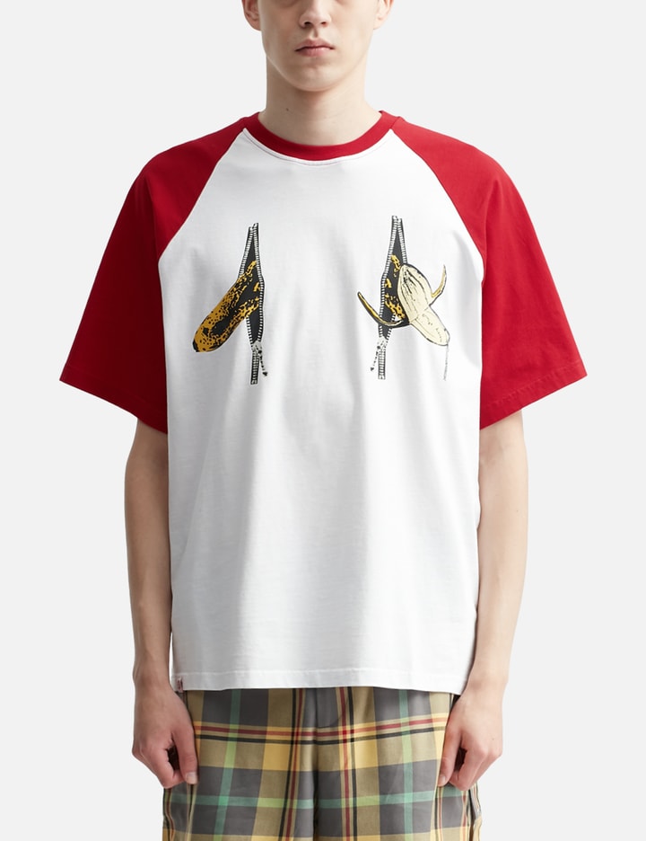 Graphic Raglan T-shirt Placeholder Image