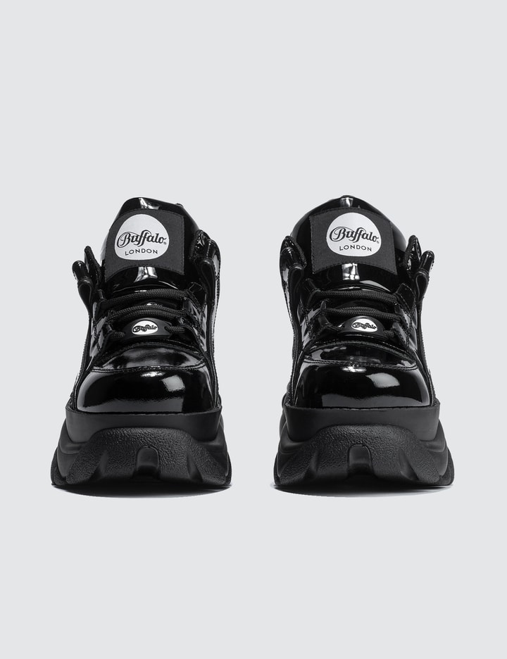 Buffalo London Buffalo Classic Patent Platform Sneakers