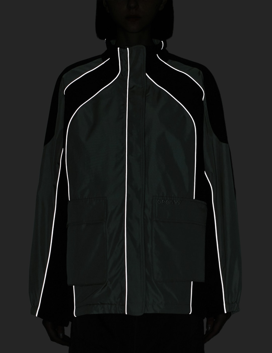 COLOR BLOCK MOUNTAIN JACKET view 18