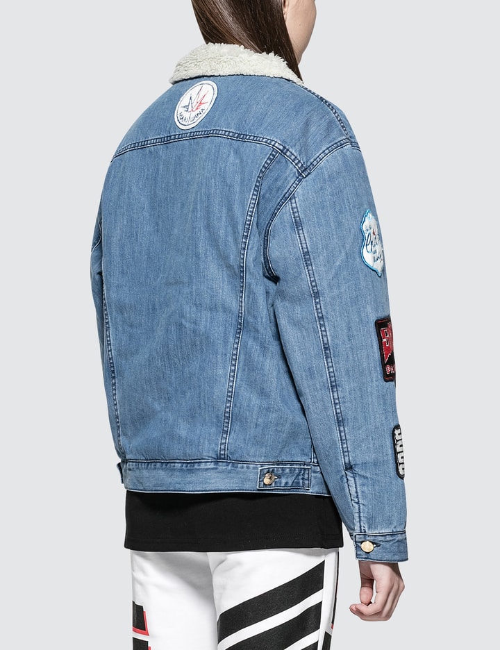 Denim jacket Golden Goose - Denim jacket with patches - G34MP564A2