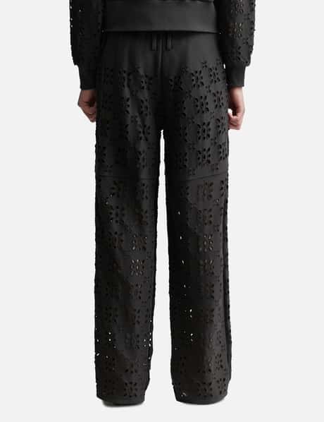 FLOWER HOLE SWEAT PANTS view 12