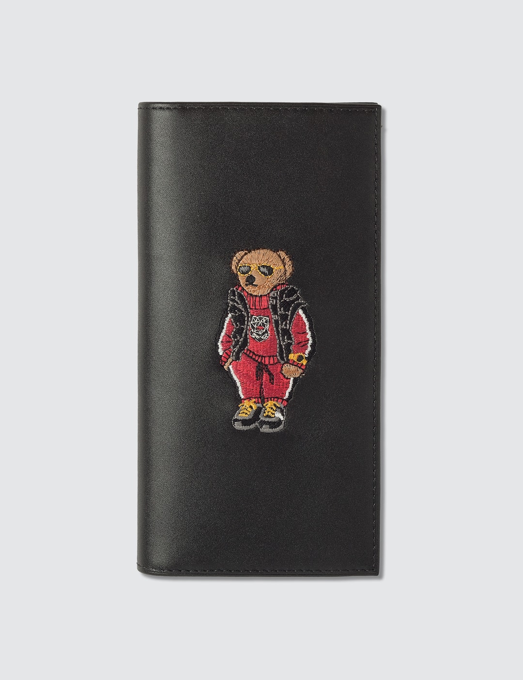 Polo Ralph Lauren - Embroidered Polo Bear Long Wallet | HBX - Globally  Curated Fashion and Lifestyle by Hypebeast