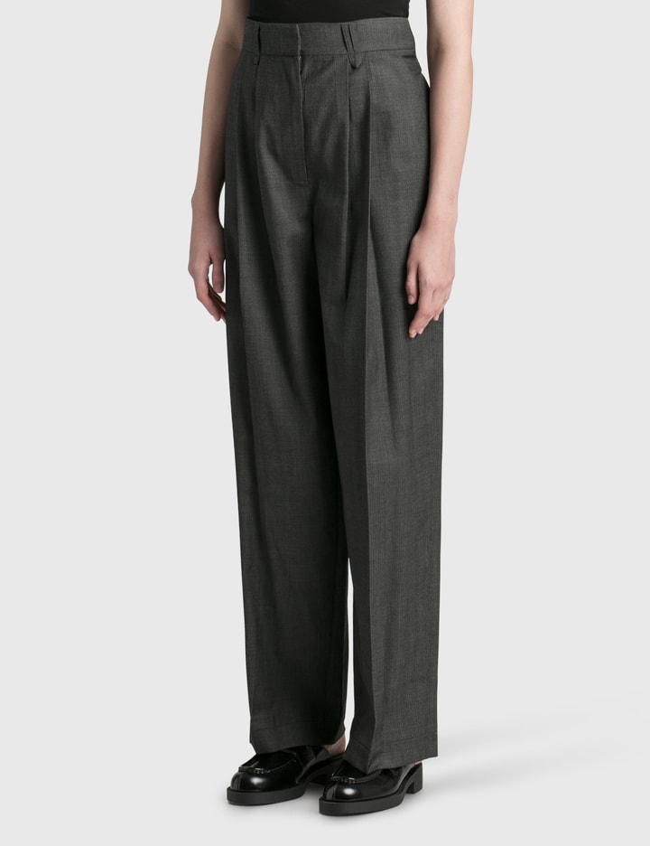Wool Tuck Pants Placeholder Image