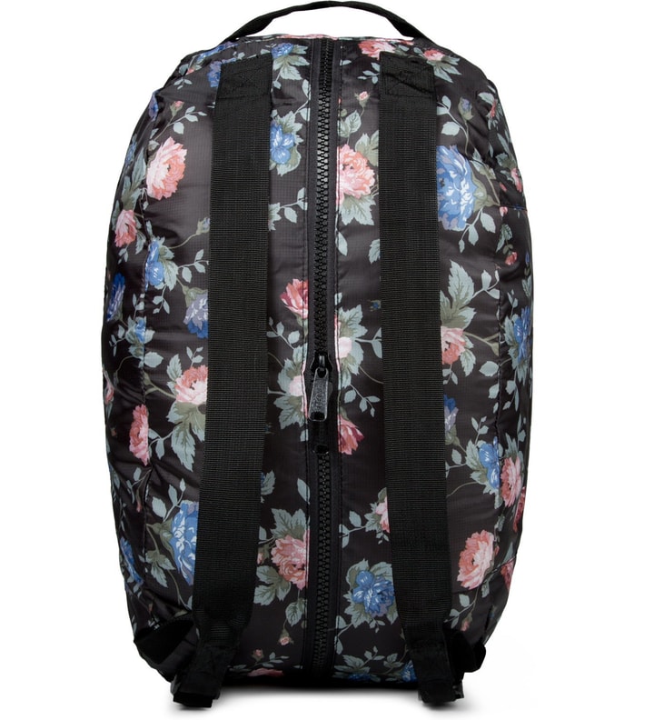 Black Floral Packable Journey Duffle Bag Placeholder Image