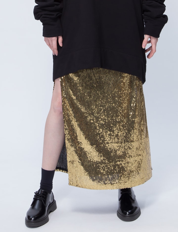 Golden Sequin Skirt Placeholder Image