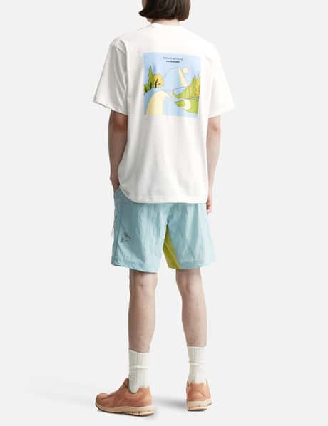 and wander - and Wander x Maison Kitsuné Dry Cotton T Mountain 