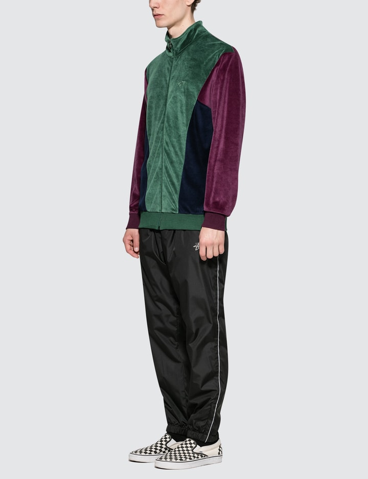 Velour Paneled Track Jacket Placeholder Image