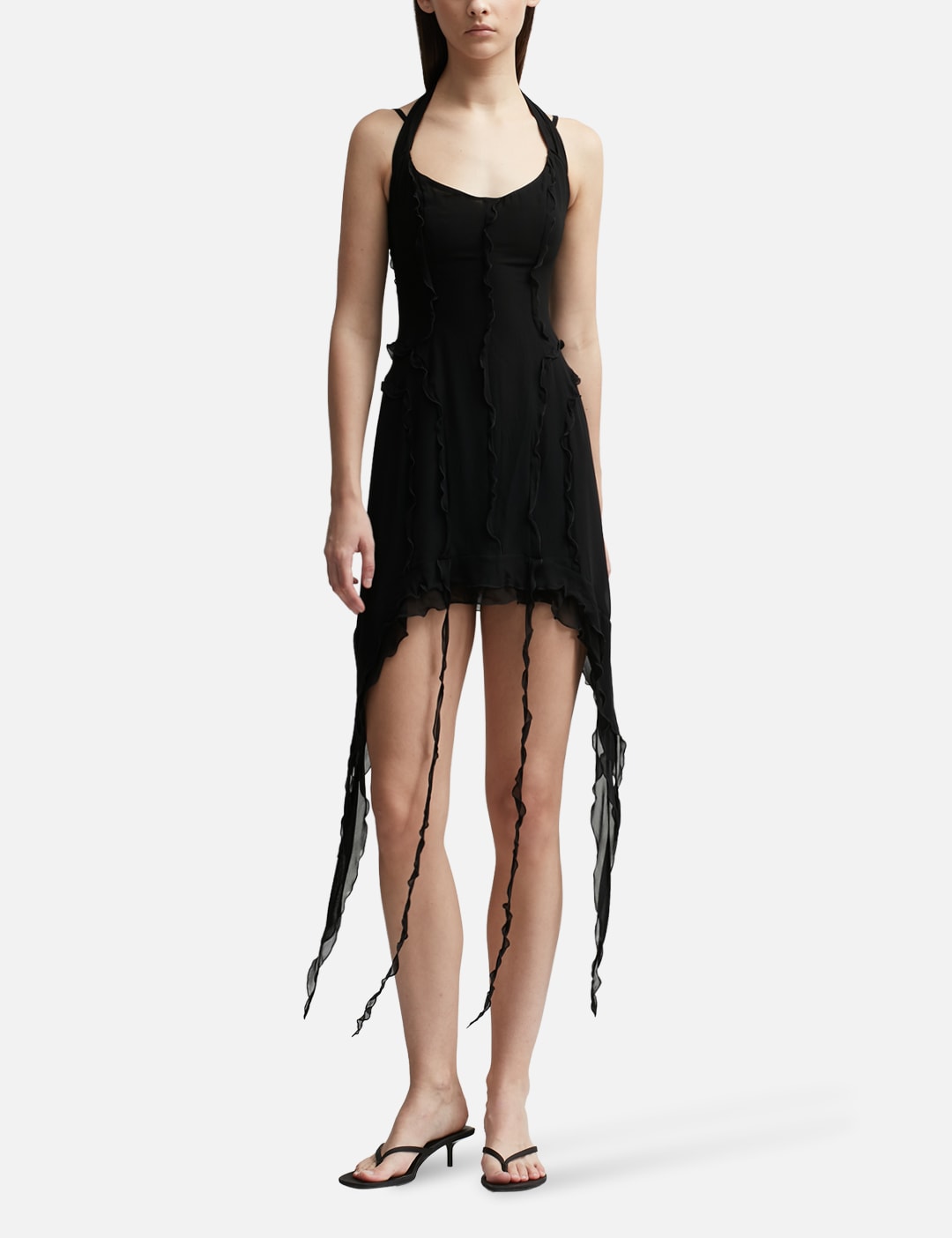 CHIFFON MINI DRESS view 16