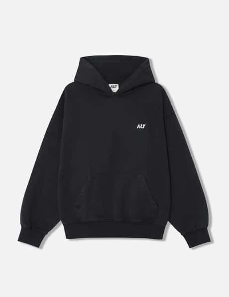 ALY "Good Vibes Black Washed Out" Hoodie