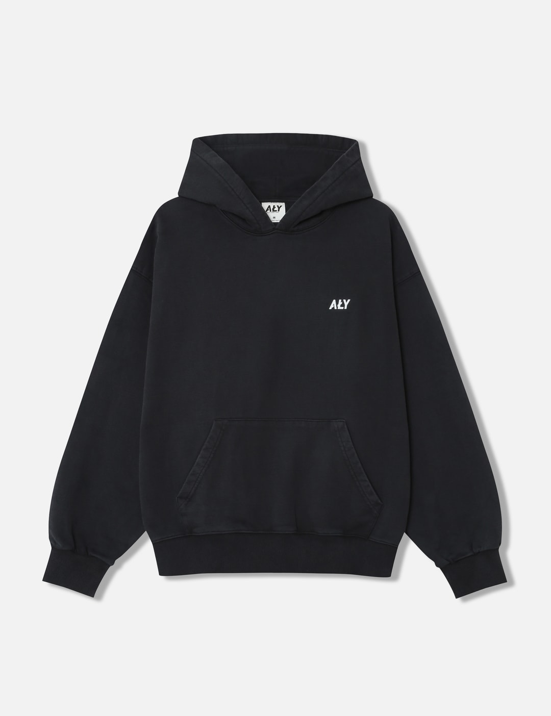 ALY "Good Vibes Blak Washed Out" Hoodie