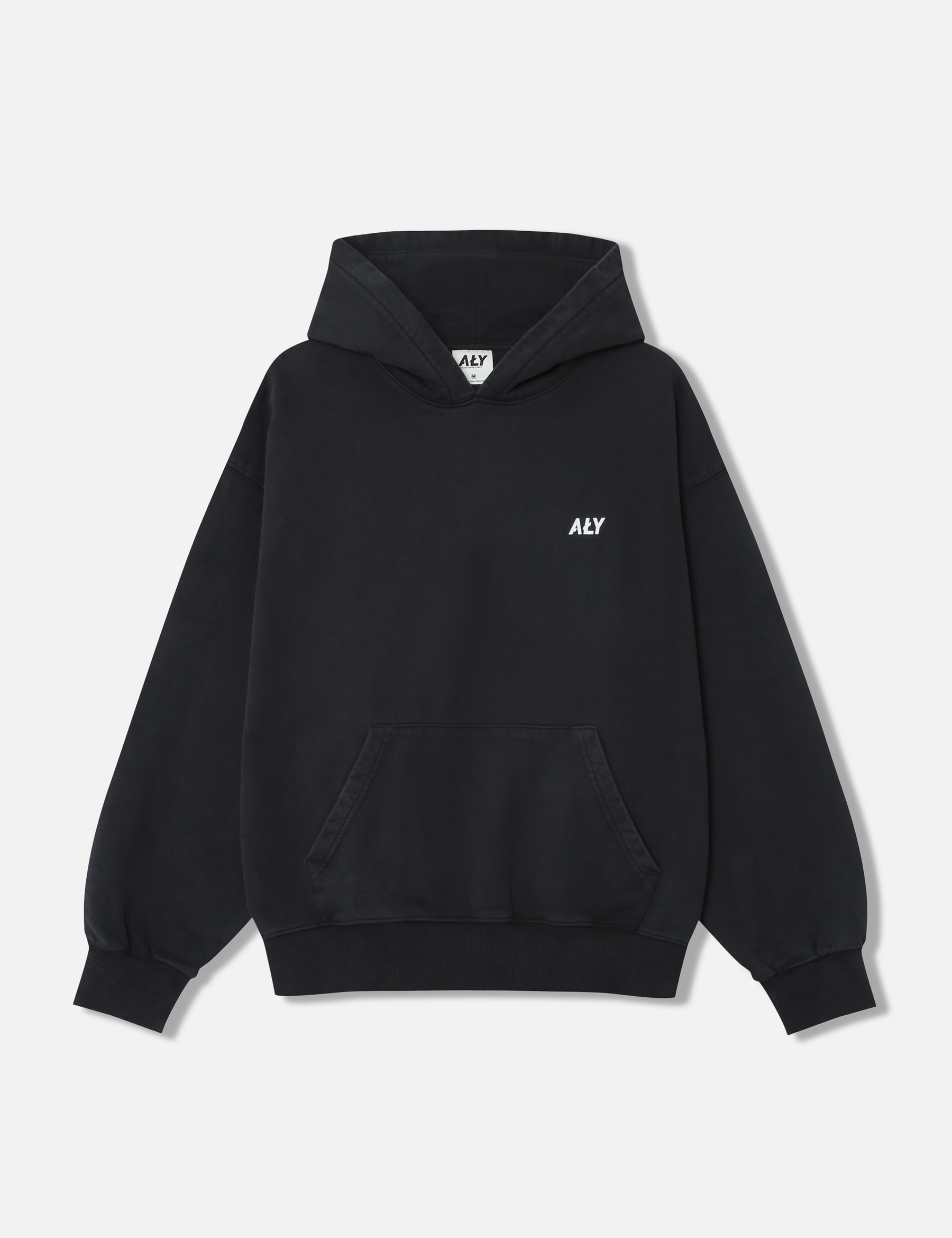 "Good Vibes Black Washed Out" Hoodie view 16