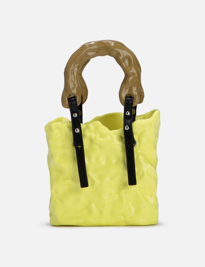 Shop Ottolinger Signature Ceramic Bag In Yellow