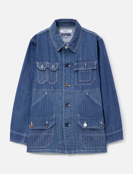Patchwork Coverall Jacket 3YR Wash view 6