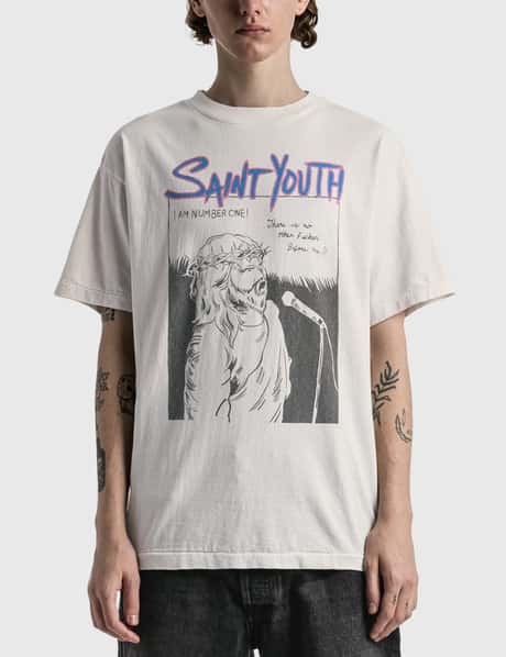 Saint Michael - SAINT YOUTH SHORT SLEEVE T-SHIRT | HBX - Globally 