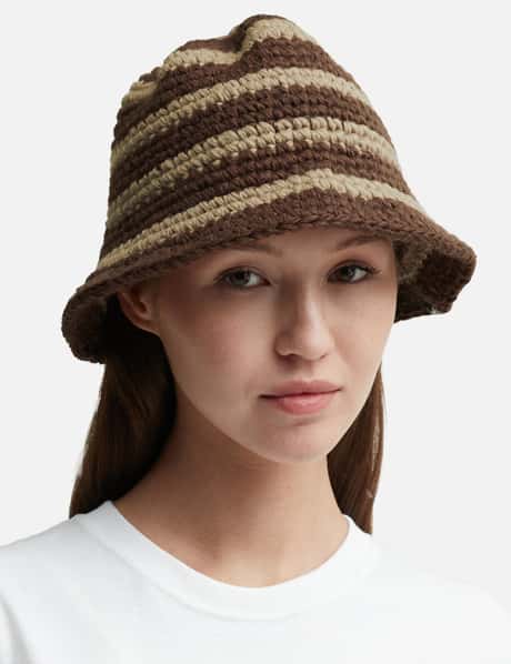 Stüssy - Swirl Knit Bucket Hat | HBX - Globally Curated Fashion 