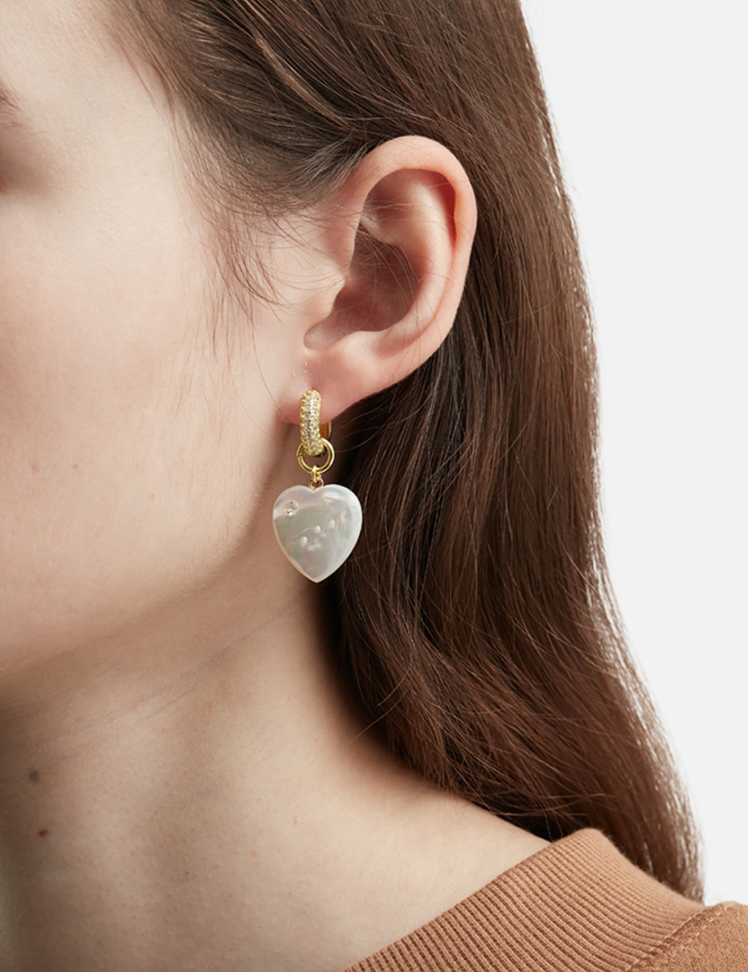 Love At First Sight Pearly Earrings view 15