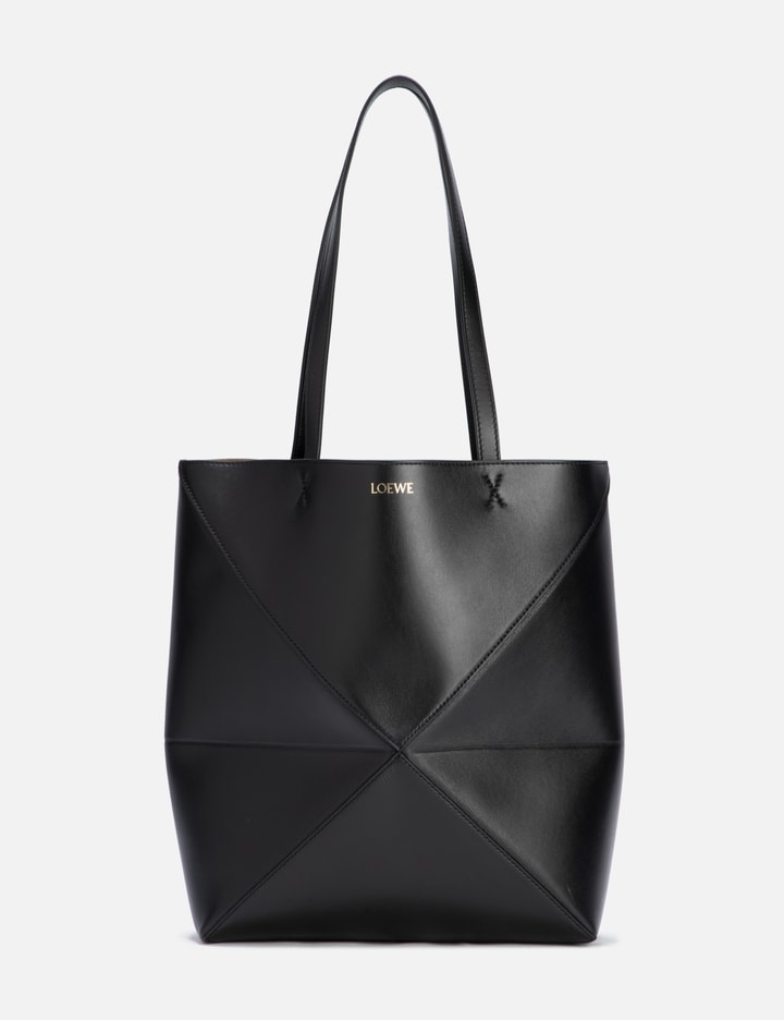 Loewe Women's Medium Puzzle Fold Tote Bag In Black