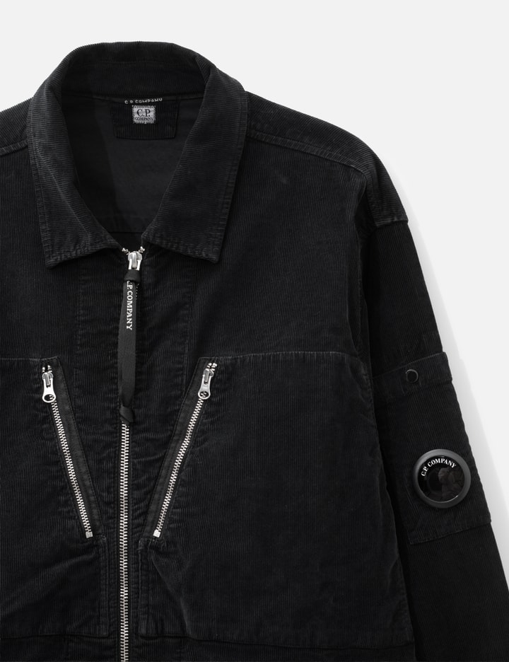 C.P. Company Corduroy Lens Zipped Overshirt