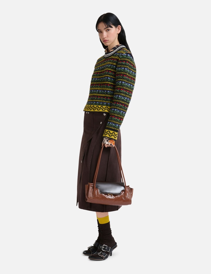 Marni Leather Trunkette Bag