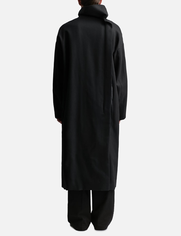 Folding Collar Long Coat Placeholder Image