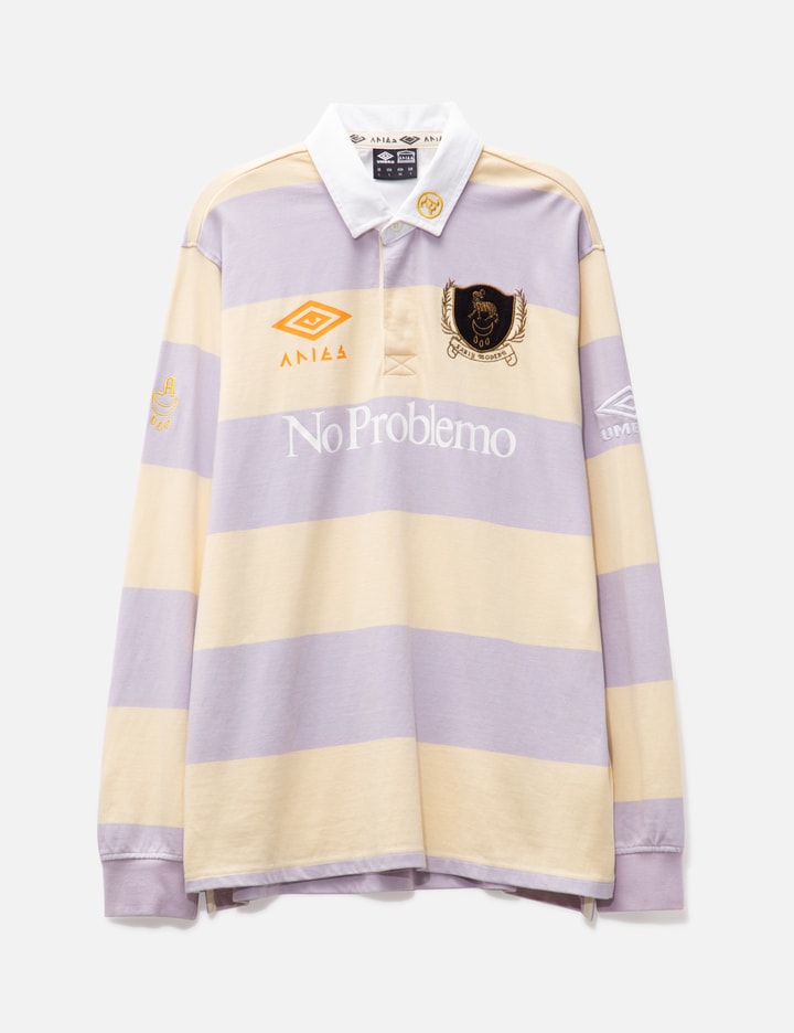 Aries X Umbro Screen Print Rugby Shirt Placeholder Image