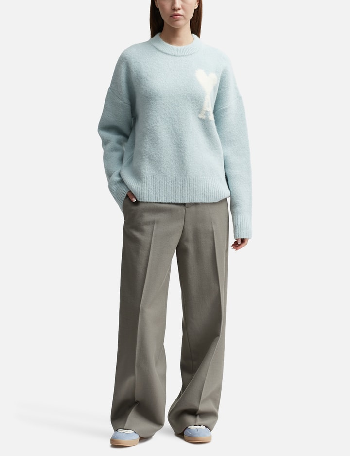 Straight Fit Wool Trousers Placeholder Image