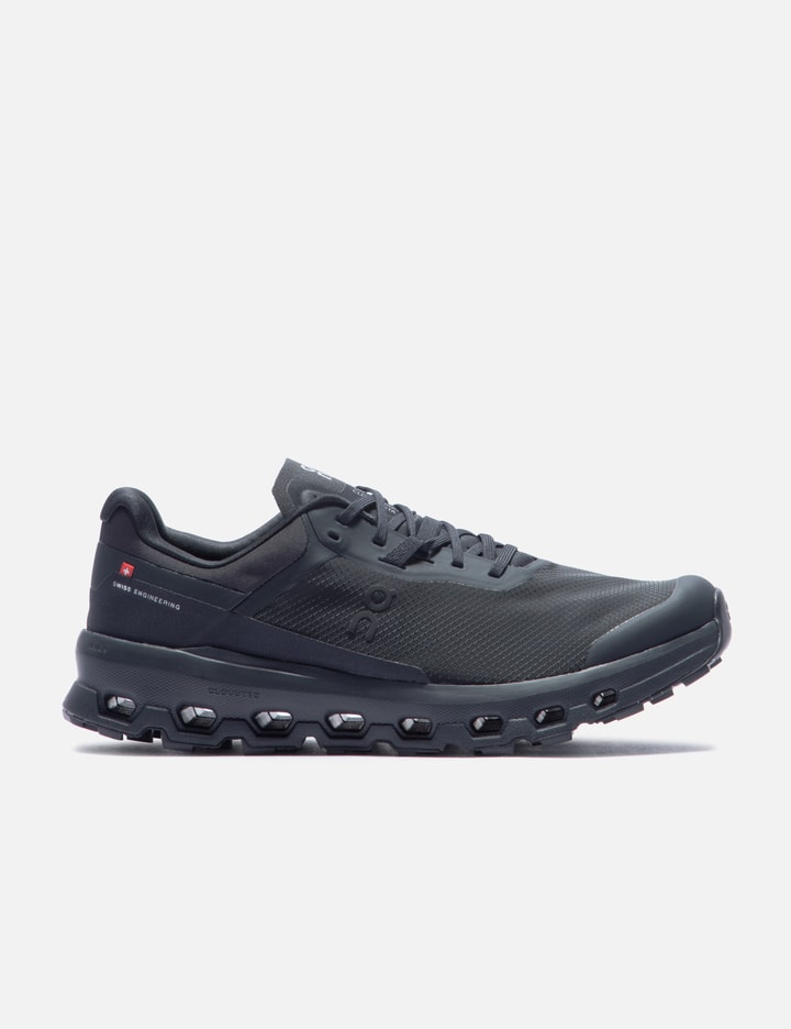 On Mens Black Black Cloudvista 2 Mesh Low-top Trainers In Black