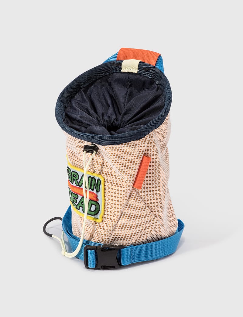 brain dead north face chalk bag