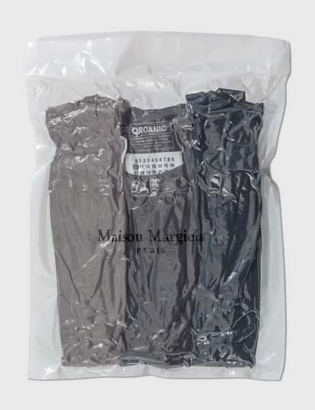 Maison Margiela Shades of Black T-shirt Set (Set of 3)